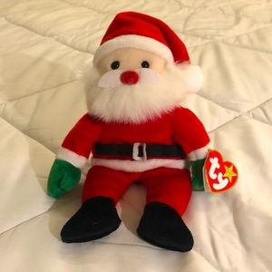 “Santa” TY Beanie Baby, Red Santa, Vintage Collectible, #2 out of 4